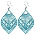 thumbnail image 1 of Large Peacock Dangles Hypoallergenic Earrings for Sensitive Ears Made with Plastic Posts, 1 of 19