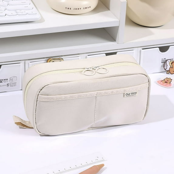 Large Pencil Case Clearance, Transparent Pencil Case Large Capacity Dirt Stationery Box Back to College