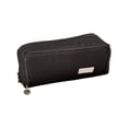 thumbnail image 1 of Large Pencil Pouch with 2 Zippered Compartments, Oxford Fabric Pencil Case with Minimalist Solid Design for Office Desk Travel Storage, 9 Inch, 1 of 7