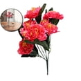 thumbnail image 1 of Large Peonies Artificial Flowers, Fake Silk Peony with Long Stem, Faux Peonies Flowers for Tall Vase Centerpiece Table Wedding Party Home Festival Decor, 1 of 6