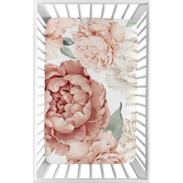 Peony crib sheet deals