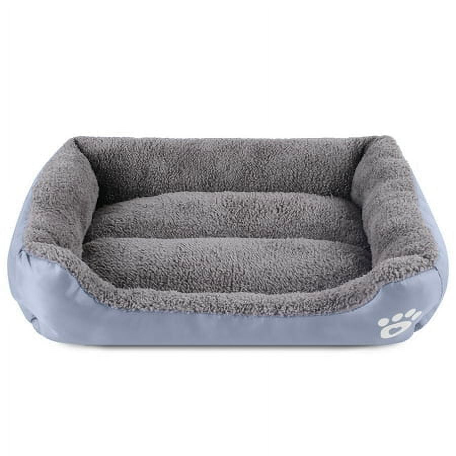 Large Pet Cat Dog Bed Warm Cozy Dog House Dog Baskets Mat Kennel Chew Proof Dog Bed