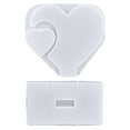 thumbnail image 1 of Large Photo Frame Resin Molds, Ngxiha Heart Shape Silicone Molds for Epoxy Resin, Diy Picture Frame Display Unique Mold for Resin Casting Art Crafts Table Home Decor Gift, 1 of 9