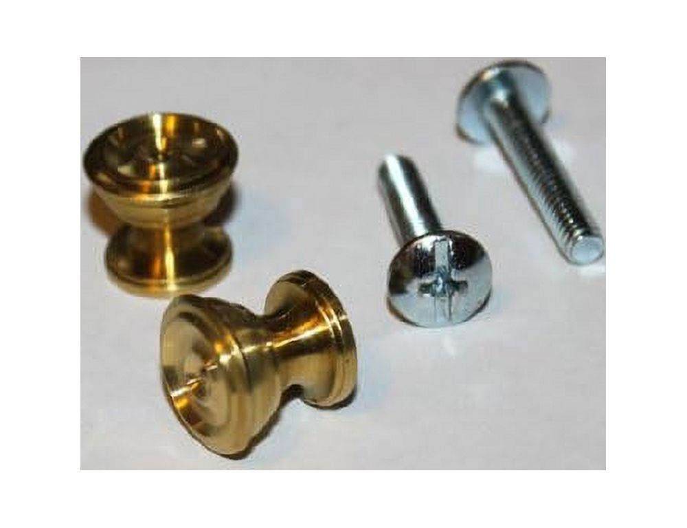 Large Piano Desk Knobs Solid Brass With Screws 1 Pair Furniture
