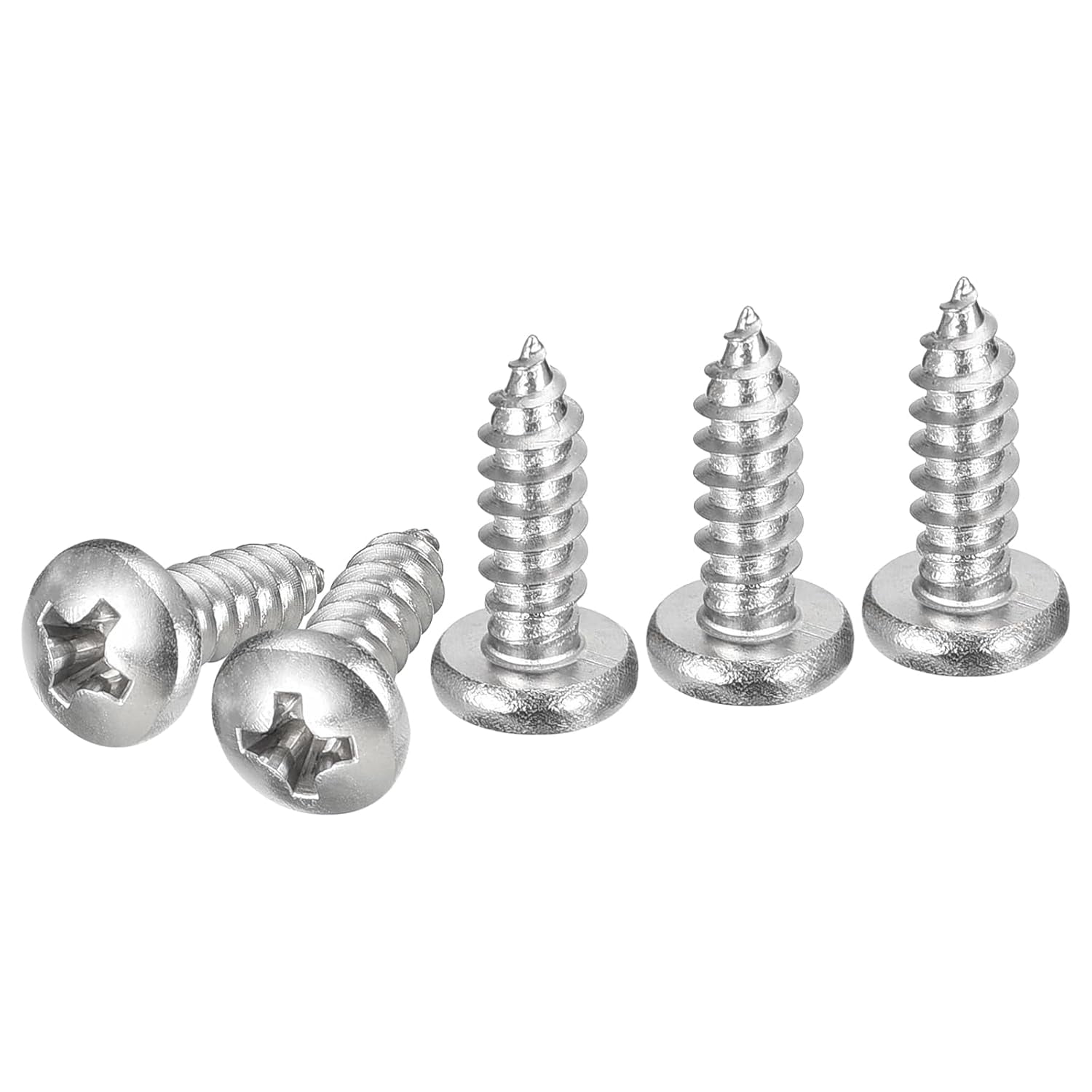 Viti Autofilettanti Testa Esagonale Flangiata In Acciaio Inox 304 – M3 M4 M5 M6