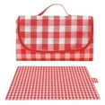 thumbnail image 1 of Large Picnic Mat with Carry Handle for Outdoor Beach Camping Trips and Park Activities Washable Ground Cover, 1 of 4
