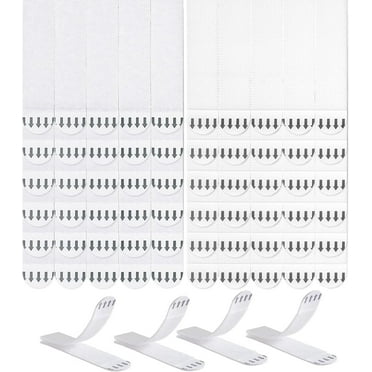 Large Picture Hanging Strips Heavy Duty, 32-Pairs(64 Strips) Sticky Picture Hangers for Walls, Damage Free No Nails Adhesive Strips for Frame Hanging Mounting Strips