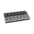 thumbnail image 1 of Large Pill Organizer 2 Times a Day, Weekly Box Per AM PM Case, Day Night Container 7 Vitamin Case Twice, 1 of 6