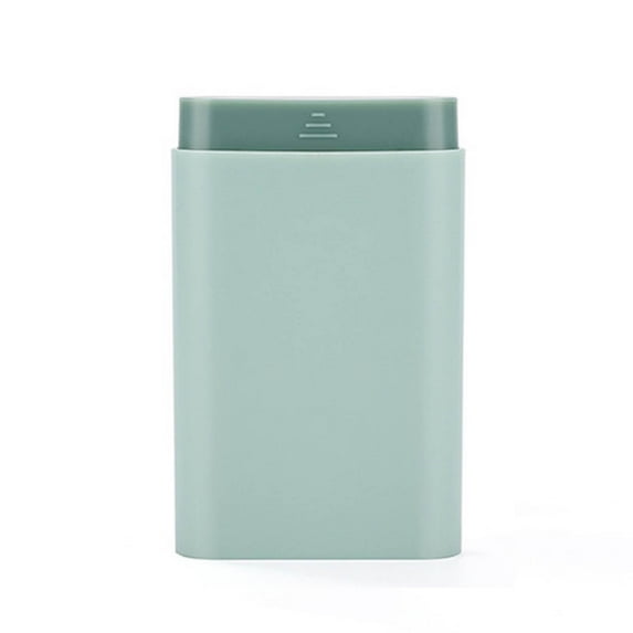 Large Pill Organizer, 3 Compartments Portable Travel Pill Box Case Moisture Proof, XL Pill Container Holder for Vitamins, Cod Liver Oil, Supplements, Medication (Green)