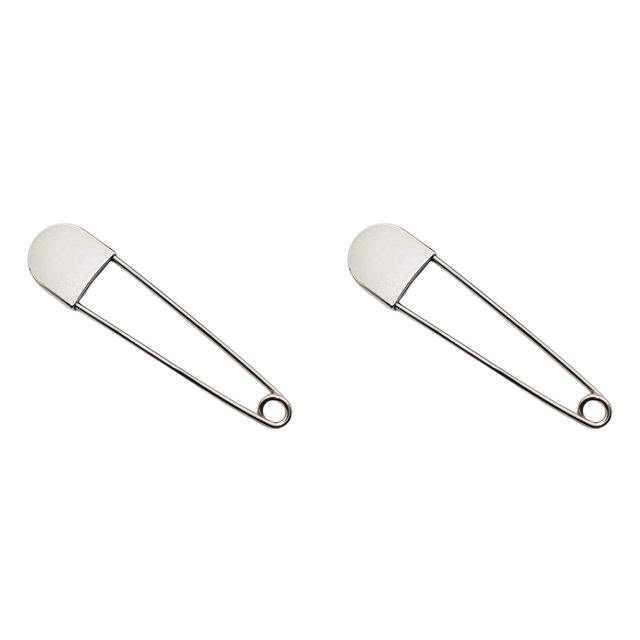 Large Pins 3inch Pins Stainless Steel Pins Large Silver Huge Strong