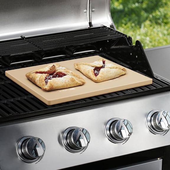 Large Pizza Stone for Oven 20 Inch, Rectangular Baking Stone 20" x 13.5" x 0.6", Heavy Duty Cordierite Bread Pan, Thermal Shock Resistant, Ideal for Baking Large or 2 Personal Pizzas