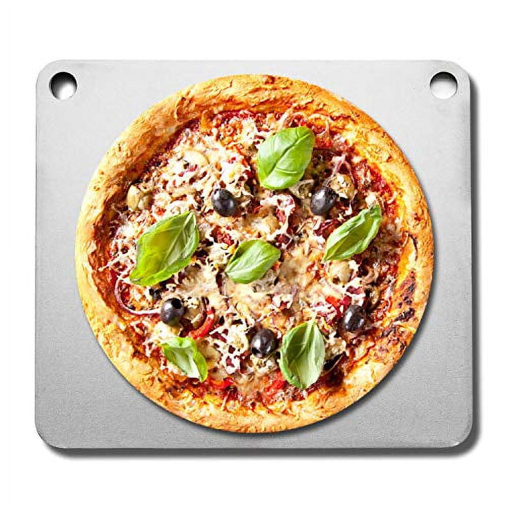 Large Pizza Stone for Oven Grill High Performance, Double Pre