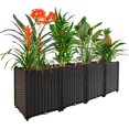 Large Planters for Outdoor Plants Raised Garden Bed Boxes Raised Plant