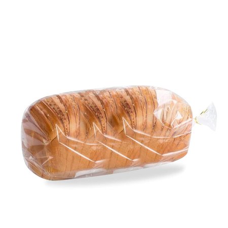 Large Plastic Bread Bags for Homemade Bread, Bakery Loaf, 12 x 8 x 30 Inch, Pack of 500 Clear Bread Loaf Bags with Open Top, Water-Resistant 1 Mil Thick Proofing Bag, Gusseted Bread Bag