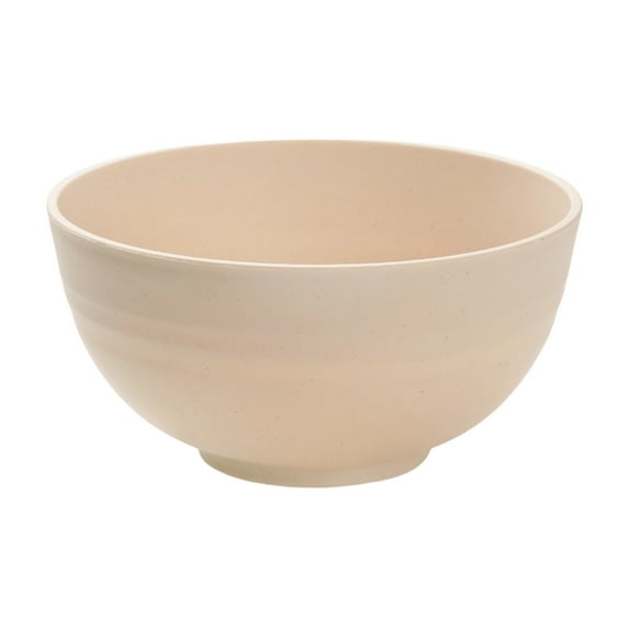 Large Plastic Cereal Bowl, Microwave & Dishwasher , Eco-Friendly Wheat Straw Fiber, Lightweight, Non-Breakable, 14.9x7.5cm, 1pc