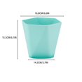 thumbnail image 1 of Large Plastic Flower Pot for Plants with Drainage Hole | Thickened Balcony Planter | Indoor Outdoor Garden Decor | Set of 1, 1 of 3