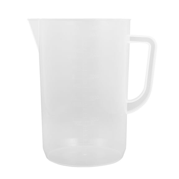Large Plastic Garden Jug Measures Oil Measuring Cup