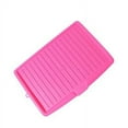thumbnail image 1 of Large Plastic Kitchen Drying Tray with Drain Holes, 17.6x12.2 Inch Rectangular Dish Rack & Counter Mat for Fruits, Vegetables, and Utensils, 1 of 2