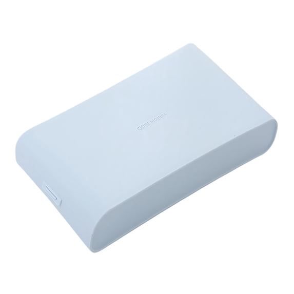 Large Plastic Pencil Box with Double-Layer Storage Compartment and Frosted Matte Finish for Students