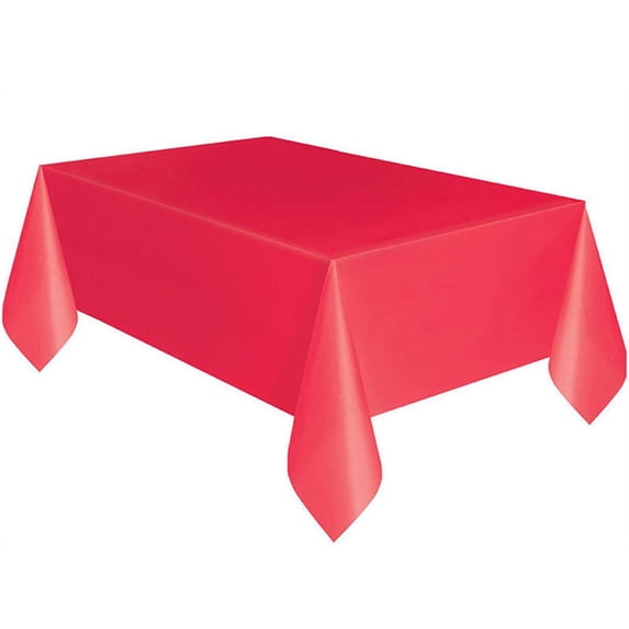 Large Plastic Rectangle Table Cover Cloth Wipe Clean Party Tablecloth Covers RD