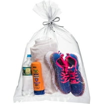 Large Plastic Storage Bags Poly Bags - 15" X 18", 3 Gallon, 30 Counts