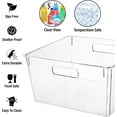 thumbnail image 1 of Large  Plastic Storage Bins for Kitchen, Pantry, Laundry &, 1 of 5