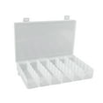thumbnail image 1 of Large Plastic Storage Box 36 Compartment with 15 Removable Dividers for Tools Jewelry, 1 of 8