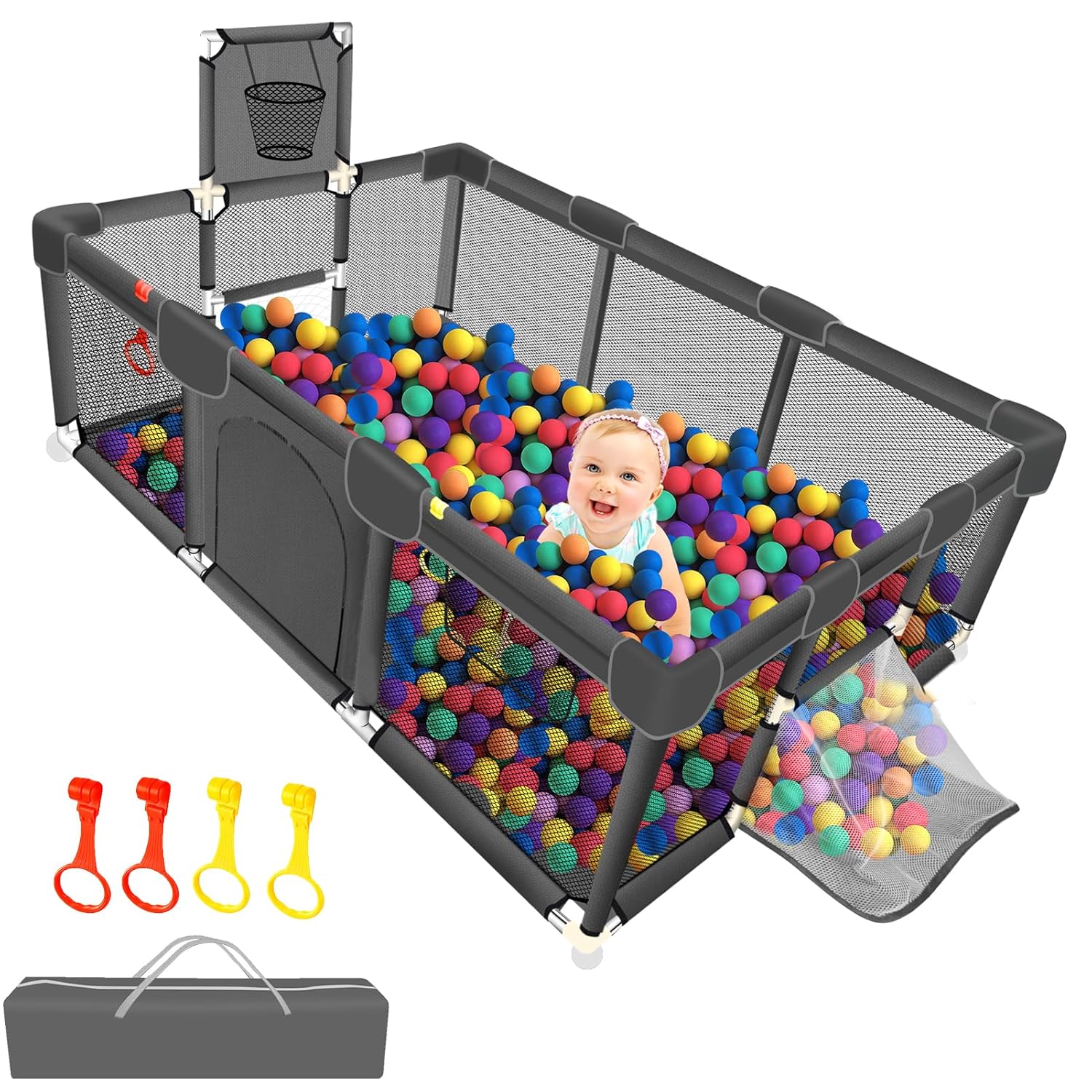 Large Playpen for Babies and Toddlers Baby Ball Pit Sturdy Play Pen