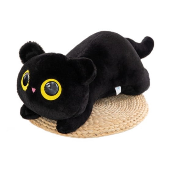 Large Plush Cat Stuffed Animal (19.6/27/35 Inch), Soft Giant Cat Plush Toy Pillow, Cute Realistic Kitty Doll for Kids & Adults, Gift for Valentine’s Day, Birthday & Easter