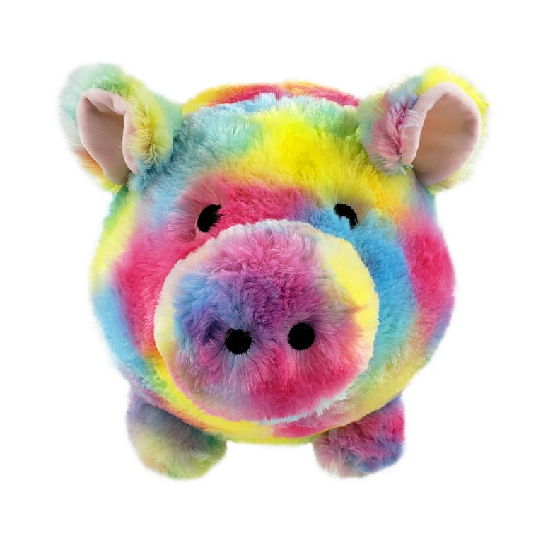 Large Plush Piggy Bank for Coins and Money