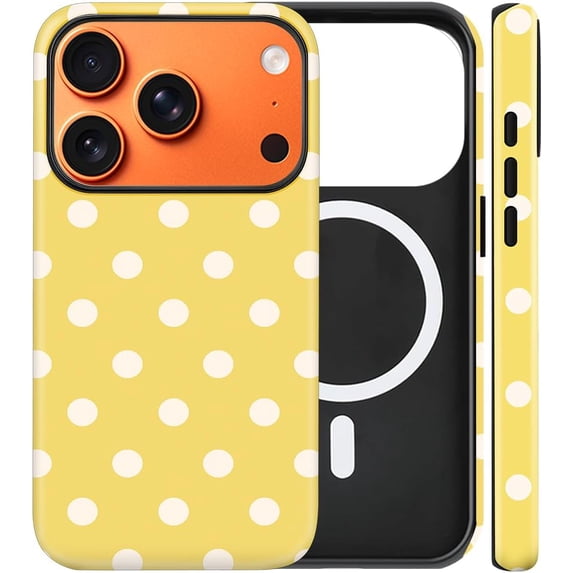 Large Polka Dot Phone Case Compatible with iPhone 18 Pro Max/17 Pro Max ...