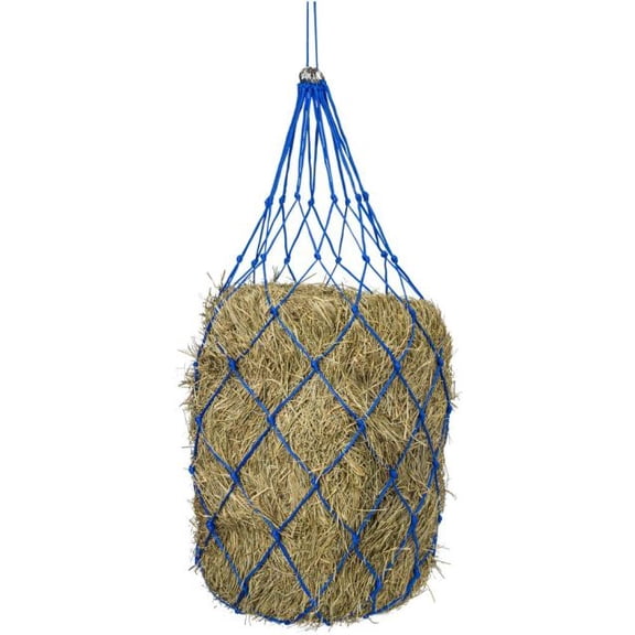 Large Poly Cord Hay Net, Blue/Royal