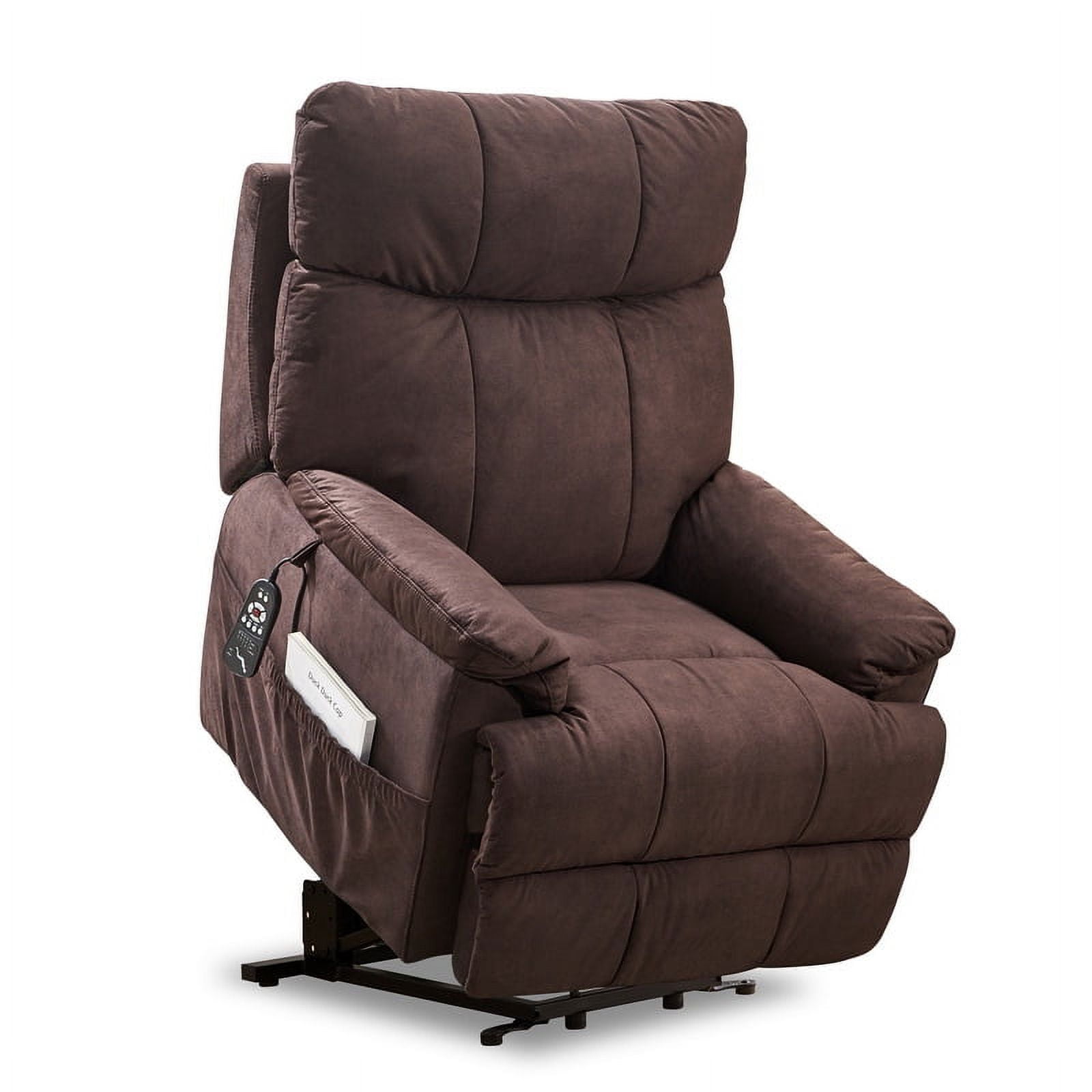 Large Power Lift Recliner Chair for Elderly, Electric Recliners Chair with Heat and 8 Point