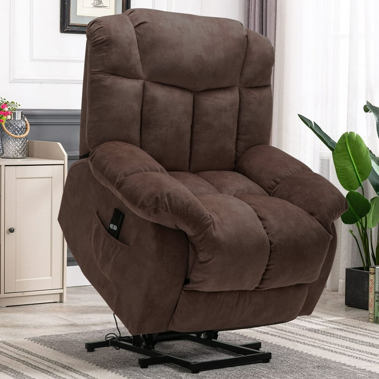 Large Power Lift Recliner Chair for Elderly, Overstuffed Wide