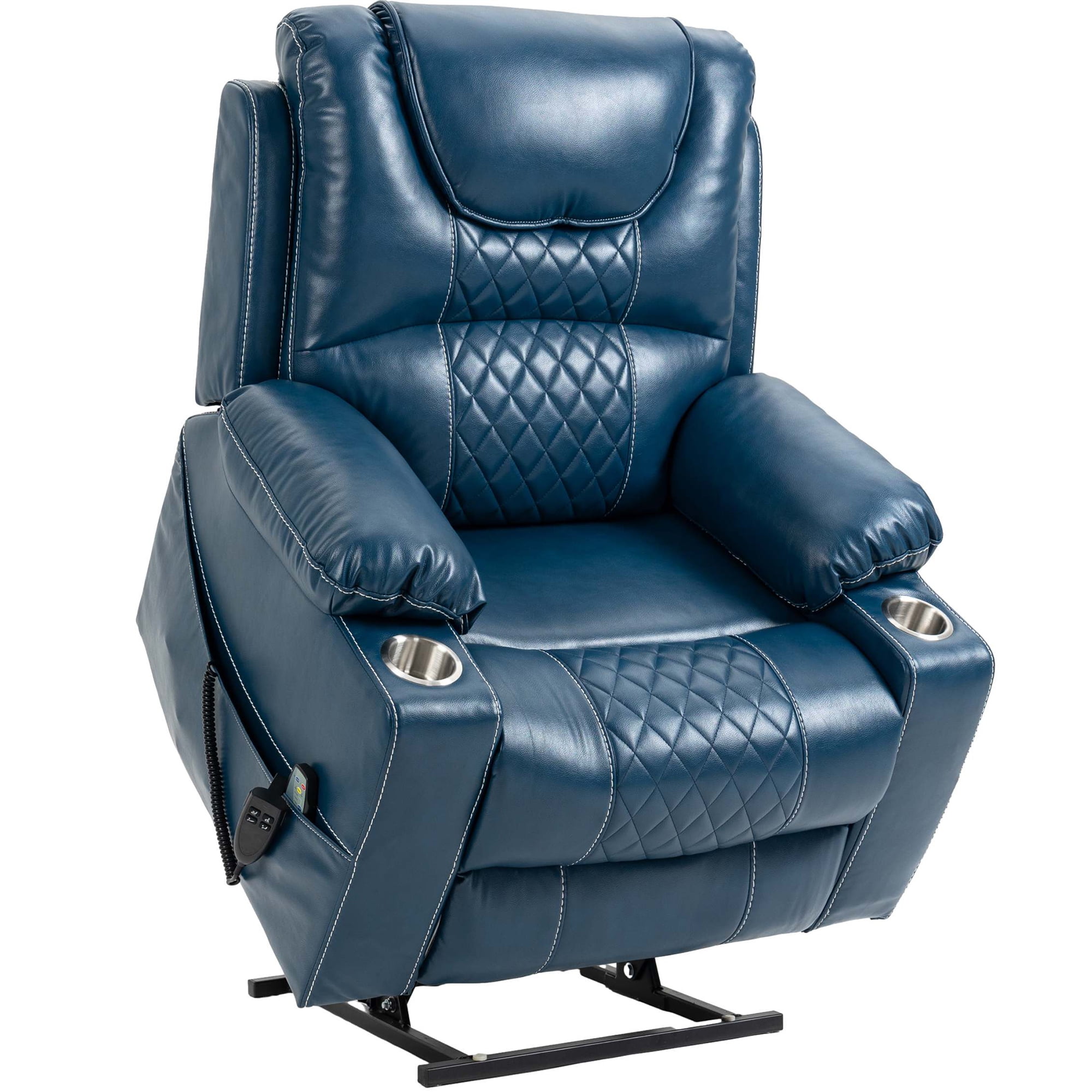 Large Power Lift Recliner Chair for Living Room, Oversized Leather