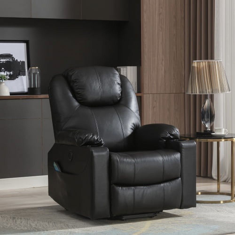 Large Power Lift Recliner Chair with Massage and Heat for Elderly
