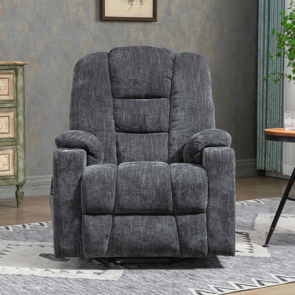 Large Power Lift Recliner Chair with Massage and Heat for Elderly
