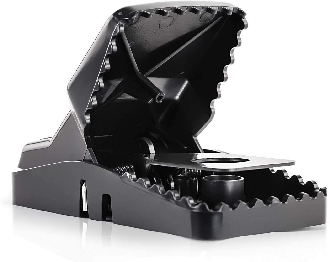 Large Powerful Rat Traps - Kills Instantly with Powerful Steel Spring - Setup in Seconds - Wash & Reuse Over & Over - Hands Free Disposal - Rat Control Without Harmful Poisons (24)