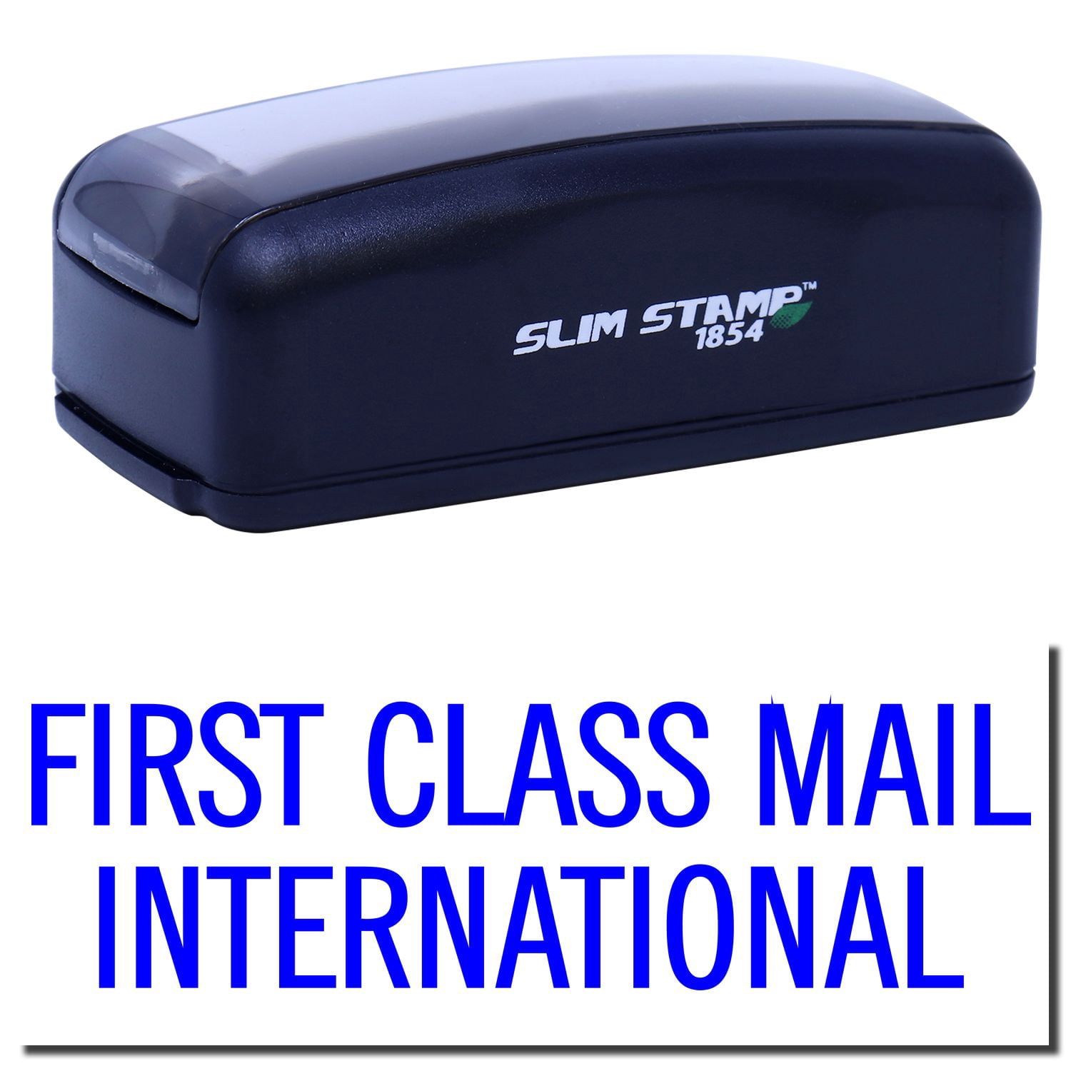 Large Pre-Inked First Class Mail International Stamp, Slim 1854, Ultra ...