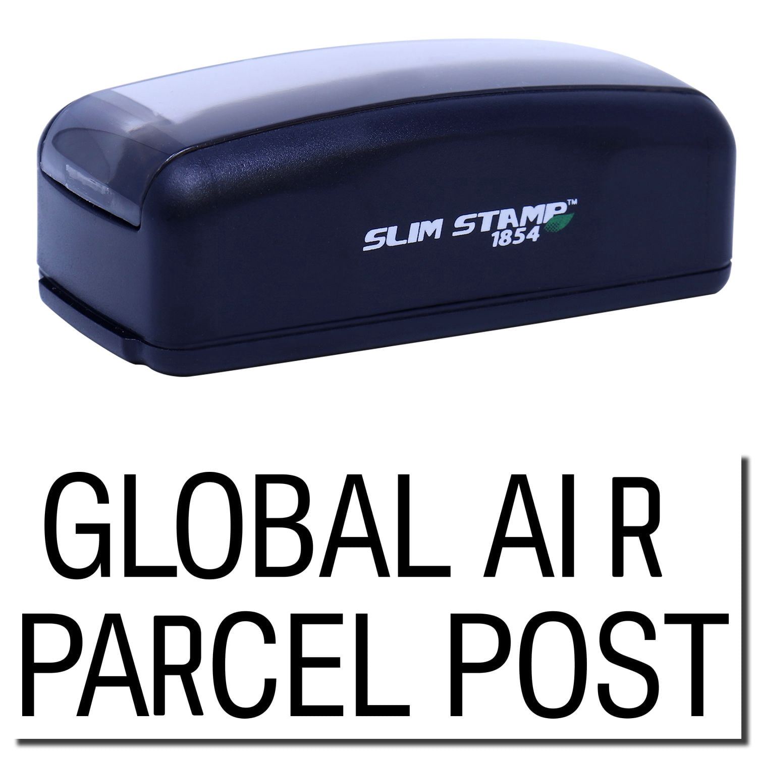 Large Pre-Inked Global Air Parcel Post Stamp, Slim 1854, Ultra Slim ...
