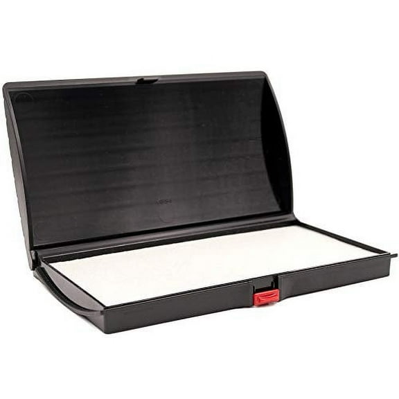 Large Premium Dry (No Ink) Stamp Pad - 3" by 6" - Quality Felt Pad