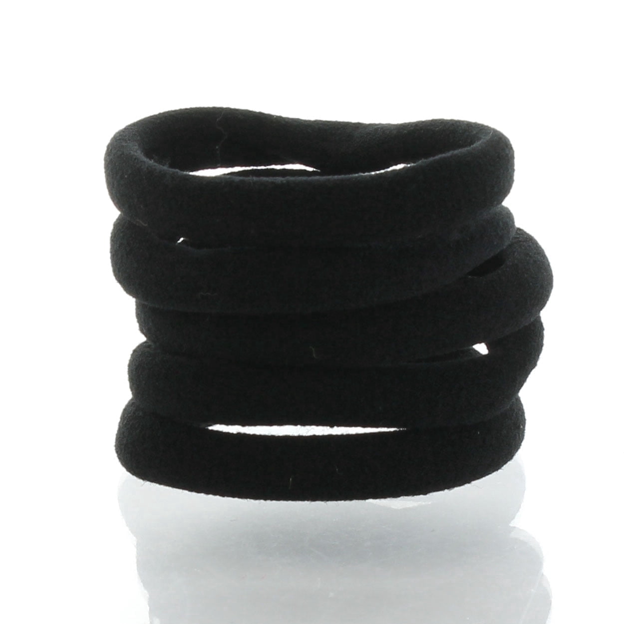Large Premium Ponytail Hair Bands Black 1000pcs