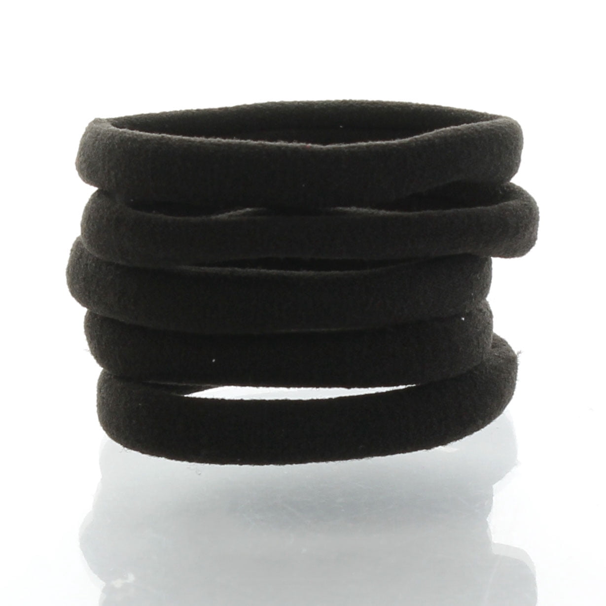 Large Premium Ponytail Hair Bands Brown 100pcs