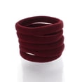 thumbnail image 1 of Large Premium Ponytail Hair Bands Maroon 1000pcs, 1 of 6