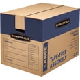 thumbnail image 1 of Large Prime Moving Box 6 Pack, Reinforced Handles, Tape-Free Assembly, Attached Lid, 18-in x 18-in x 24-in (0062904), 1 of 9
