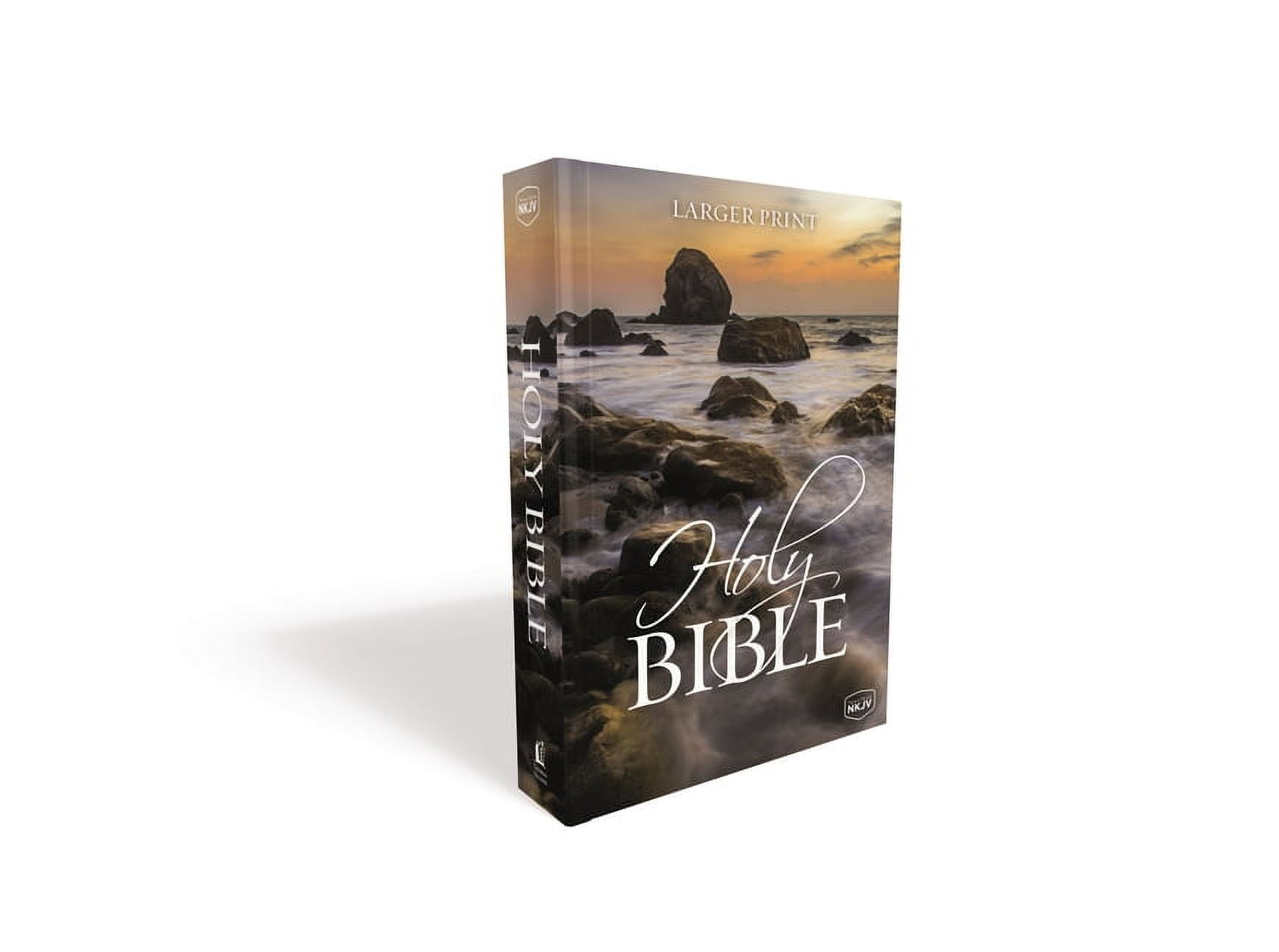 Large Print Bible-NKJV, (Paperback) - Walmart.com