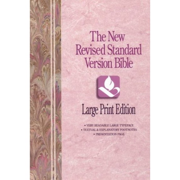Pre-Owned Large Print Bible: New Revised Standard Leather (Unknown) 0529110083 9780529110084