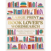 Large Print Book Lover's Wordsearch, Paperback