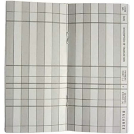 Large Print Check Book REGISTERS 5 Easy to Read Checkbook Transaction Register