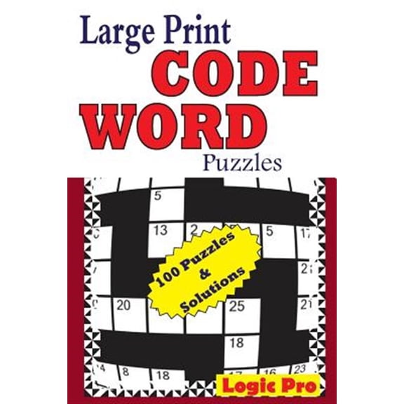 Large Print Code Word Puzzles